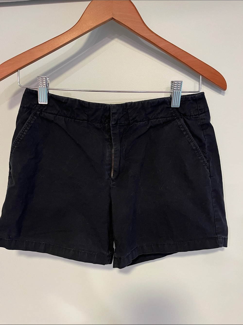 J. Crew Black Cotton Shorts